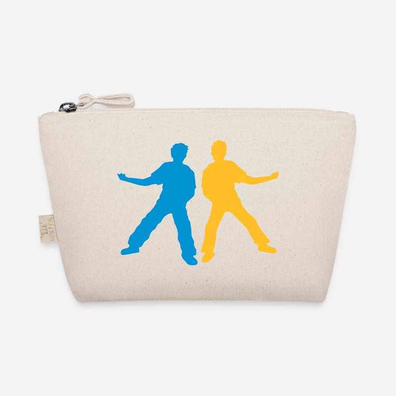 Team 2 Luftgitarre Freunde Bio-Täschchen