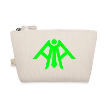 TShirt Future Neon Cyber Green Glow A.I. Angel - Organic Pouch - nature - Front