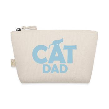 Conception du logo Cat Dad - Trousse biologique - nature - Devant