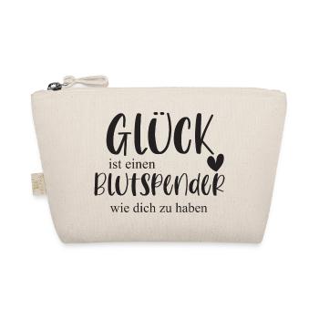 Blutspender Blutspende Ehrenamt Held Geschenk - Bio-Täschchen - Natur - Vorne