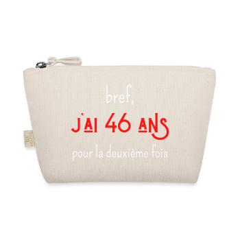 bref j'ai un 46 ans pour la deuxième fois - Trousse biologique - nature - Devant