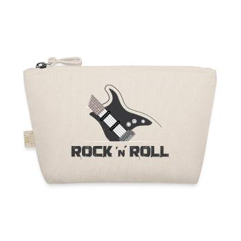 rock n roll guitar Gitarre music musician - Bio-Täschchen - Natur - Vorne
