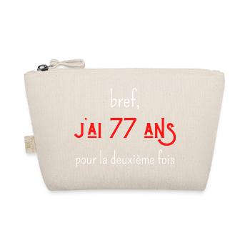 bref j'ai 77 ans pour la deuxième fois - Trousse biologique - nature - Devant