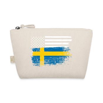 Flag Fusion: US Nordic Brush - Organic Pouch - nature - Front