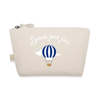 Je peux pas jai Montgolfière - Trousse biologique - nature - Devant