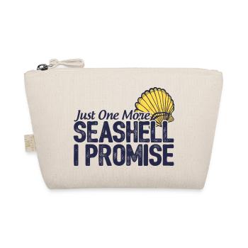Just One More Seashell I Promise Scuba Diver Divin - Bio-Täschchen - Natur - Vorne