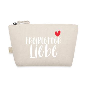 Freiklettern Klettern Liebe Berge Sport Geschenk - Bio-Täschchen - Natur - Vorne