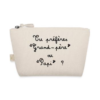 tu preferes papi - Trousse biologique - nature - Devant