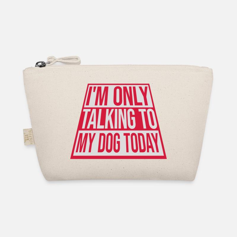 only talking to dog Organic Pouch