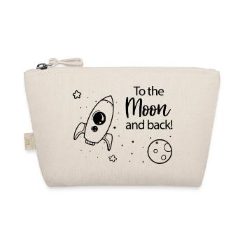 To the Moon and back - Organic Pouch - nature - Front