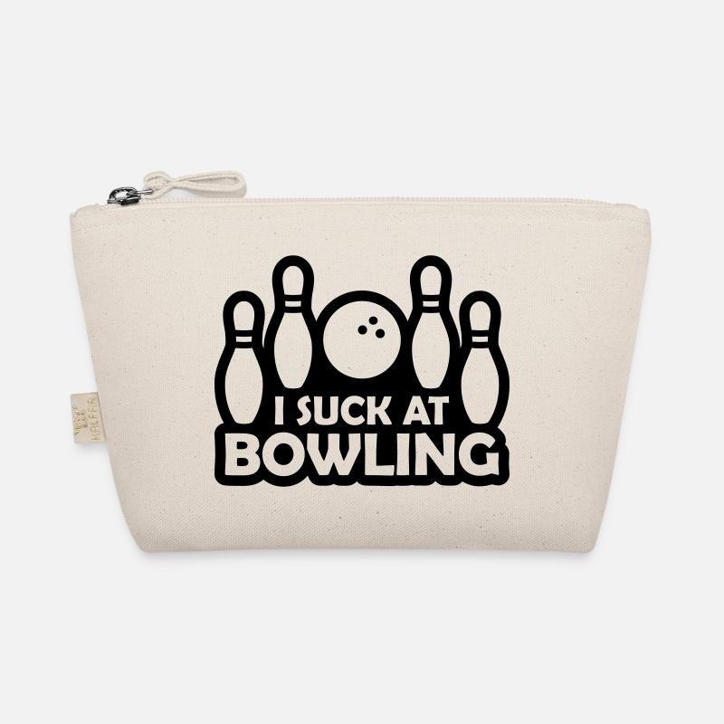 I suck at bowling Bio-Täschchen