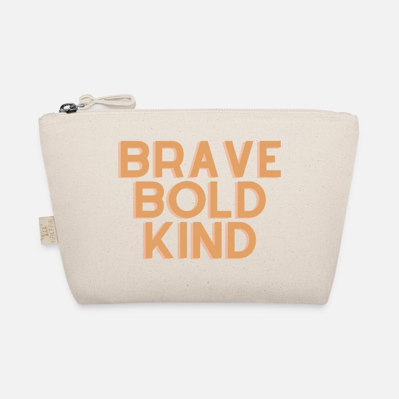 Brave Bold Kind - Citation chrétienne Trousse biologique