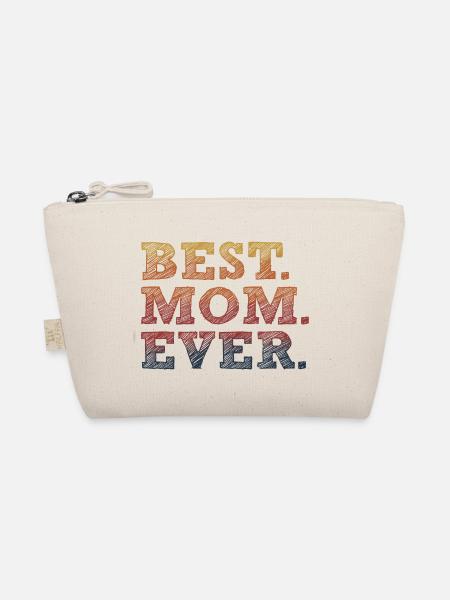 BESTE MUTTER ALLER ZEITEN - Bio-Täschchen - Natur - Vorne