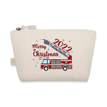 Camion de pompiers Joyeux Noël 2022 - Trousse biologique - nature - Devant
