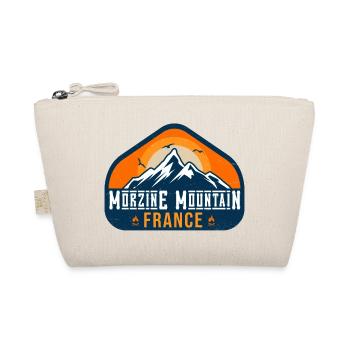 Morzine France mountain - Organic Pouch - nature - Front