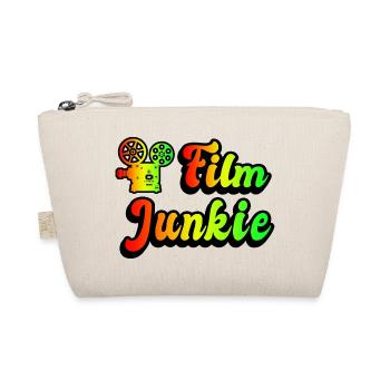 Film Junkie Rainbow Design - Organic Pouch - nature - Front