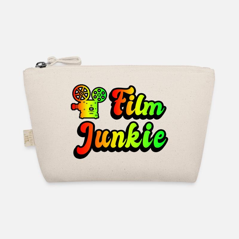 Film Junkie Regenbogen Design Bio-Täschchen