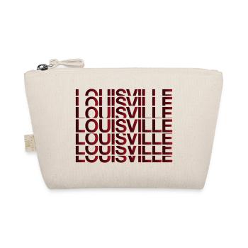 Louisville Grid Neon Schriftbild - Bio-Täschchen - Natur - Vorne