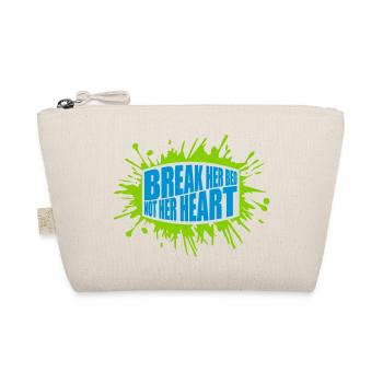 break her bed Quote - Organic Pouch - nature - Front