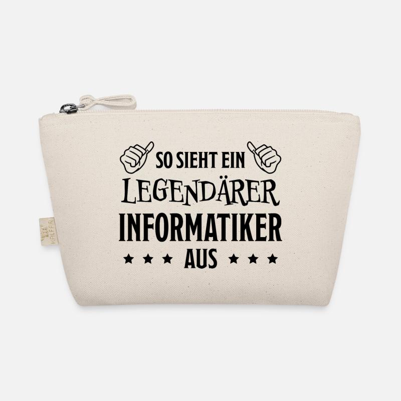 Informatiker Lustig Spruch Programmierer Geschenk Bio-Täschchen