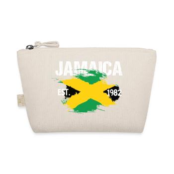 Jamaica Brush Flag Est1982 - Bio-Täschchen - Natur - Vorne