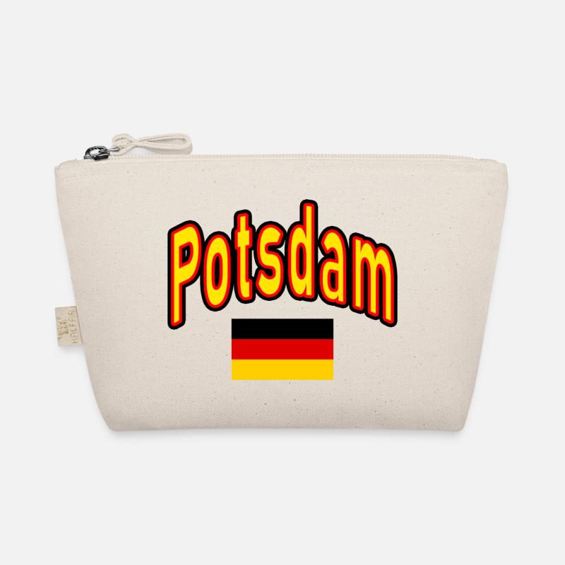 Potsdam germany flag Organic Pouch