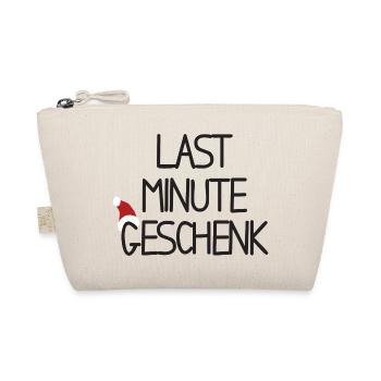 Last Minute Geschenk - Bio-Täschchen - Natur - Vorne