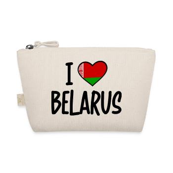 I Love Belarus - Organic Pouch - nature - Front