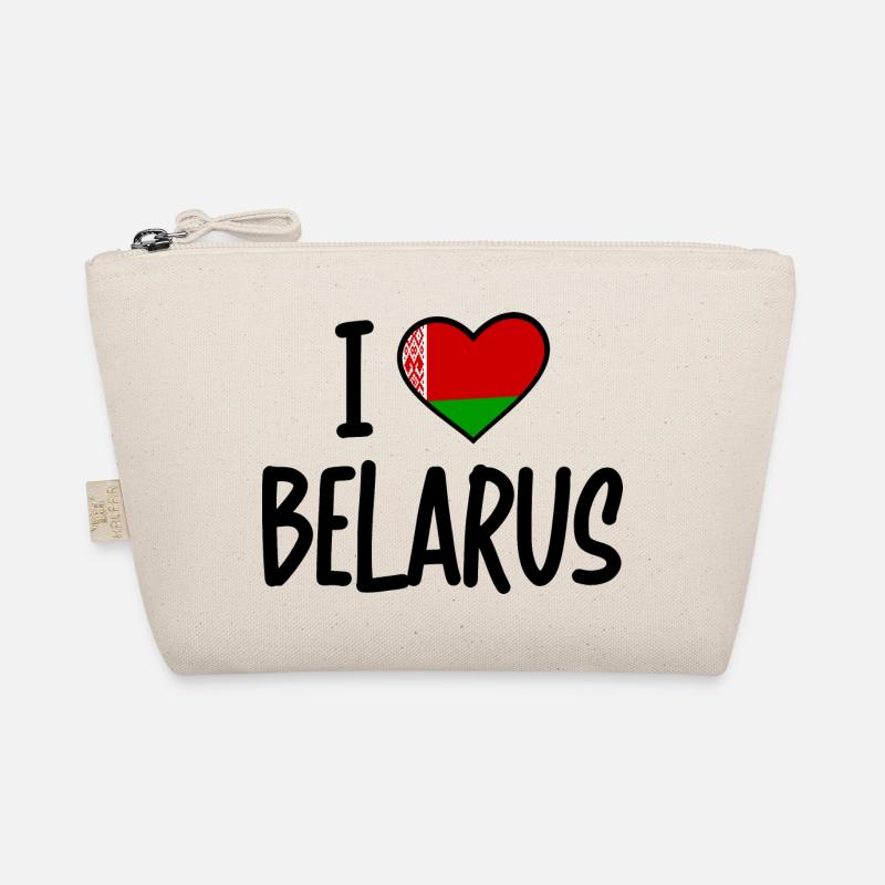 i love belarus - Bio-Täschchen - Natur