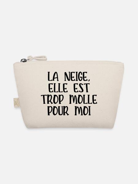 la neige elle est trop molle pour moi - Trousse biologique - nature - Devant