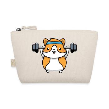 Retro Graphic Hamster Pet Owner Animal Lover Roden - Bio-Täschchen - Natur - Vorne