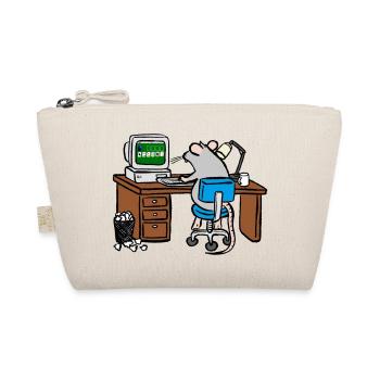 Working hard - Organic Pouch - nature - Front