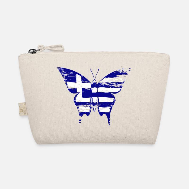 Drapeau de la Grèce Papillon utilisé Trousse biologique