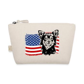 Chihuahua America Flag Dogs Wilsigns - Trousse biologique - nature - Devant