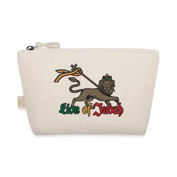Lion of Judah - Jah Rastafari - Reggae Rasta Roots - Bio-Täschchen - Natur - Vorne