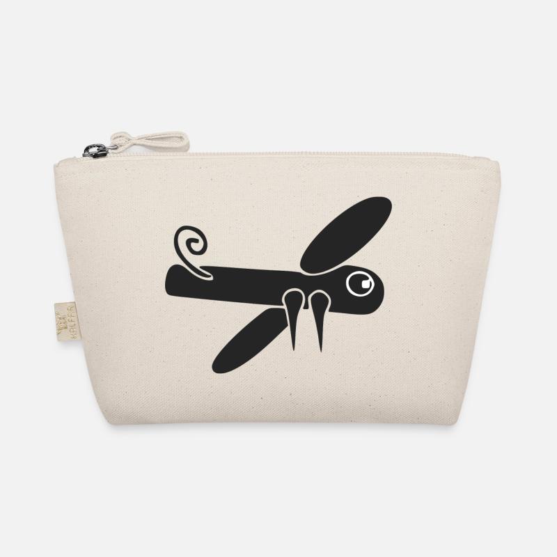 Stylized dragonfly Organic Pouch