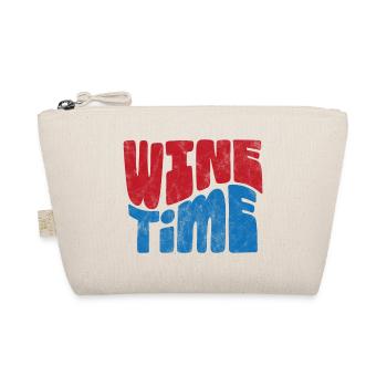 Wine Time - Organic Pouch - nature - Front