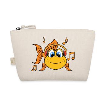 Écouteurs de musique Goldfish Clef - Trousse biologique - nature - Devant