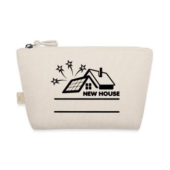 Real estate agent new house solar panels - Organic Pouch - nature - Front
