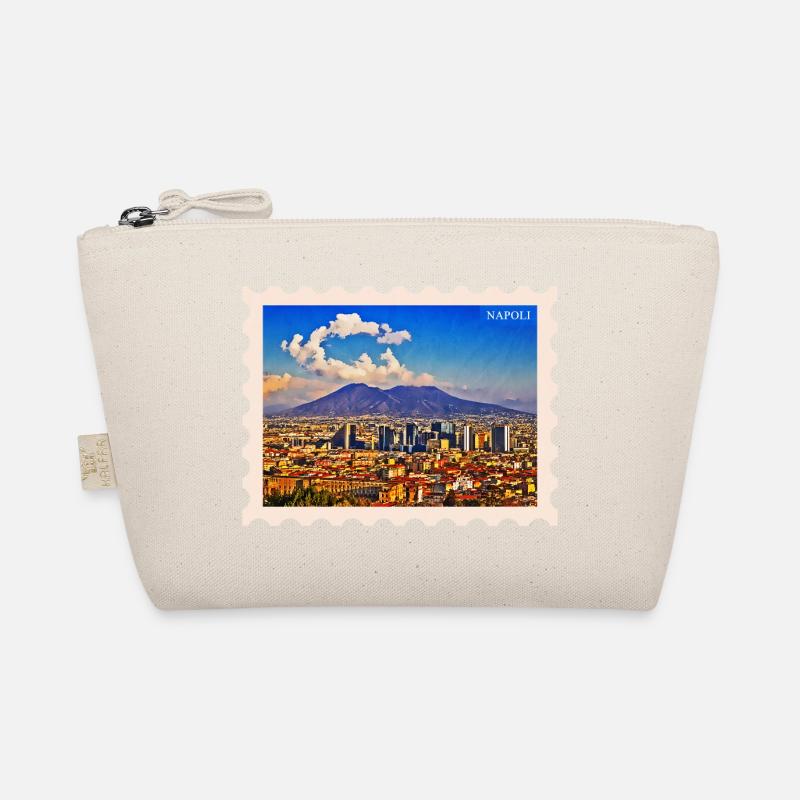 Napoli Skyline Vesuvio Organic Pouch