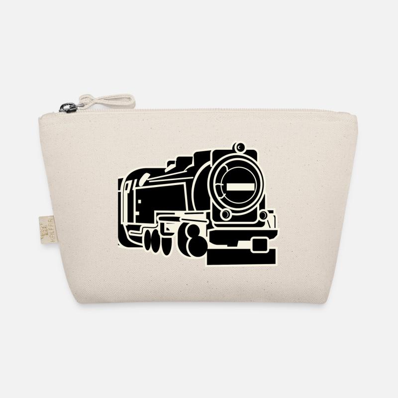 Train à vapeur Vinted Retro Railway Trousse biologique