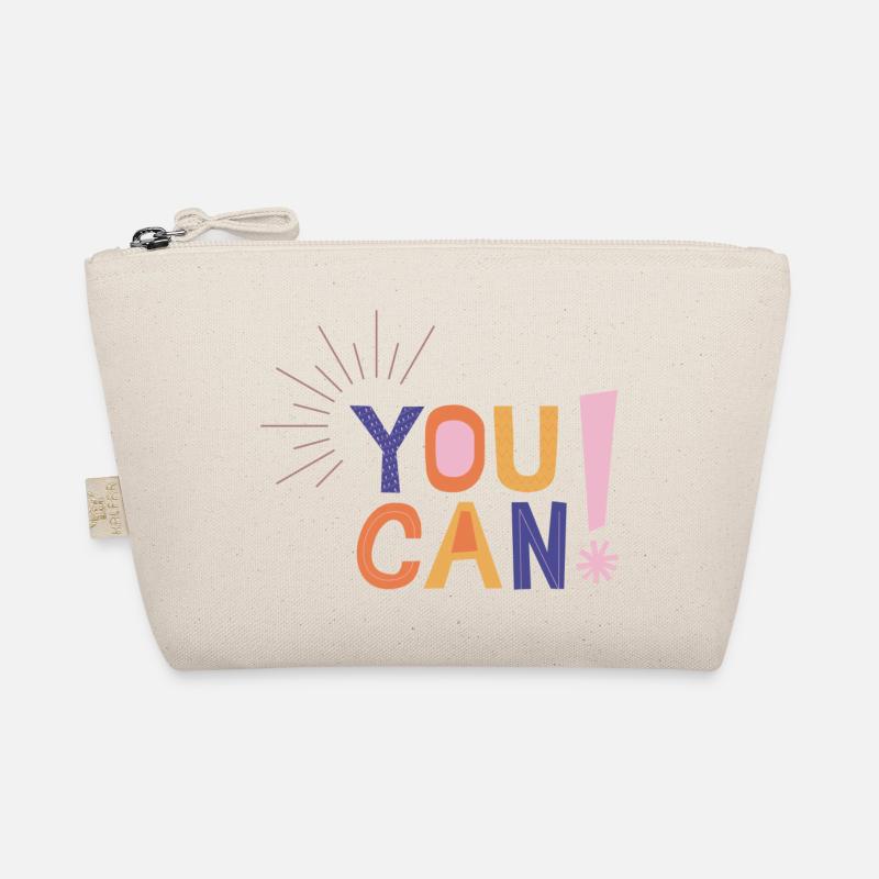 You Can! - Bio-Täschchen - Natur