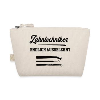 Zahntechniker Ausbildung Beruf Lehre Azubi Dental - Bio-Täschchen - Natur - Vorne