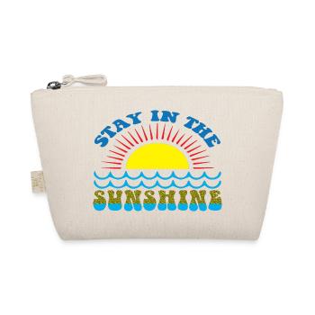 Stay in the Sunshine - Organic Pouch - nature - Front