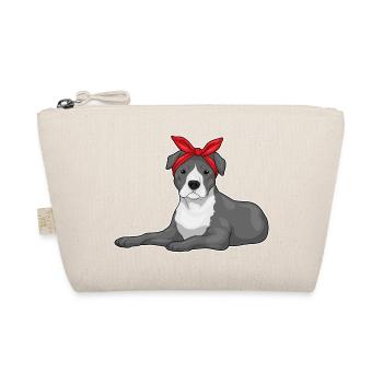 Arc de cheveux de pitbull - Trousse biologique - nature - Devant