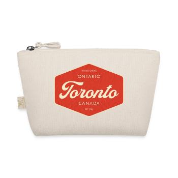 Toronto Retro Schild - Bio-Täschchen - Natur - Vorne