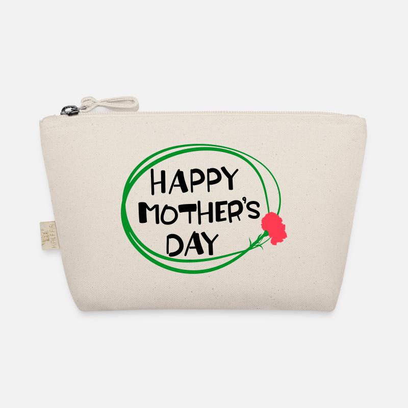 Happy Mother's Day lettering 3 Organic Pouch