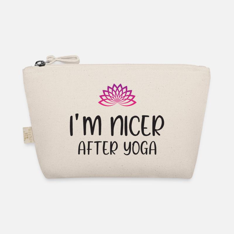 I'm Nicer After Yoga Organic Pouch