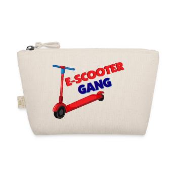 E-Scooter Roller Scooter - Bio-Täschchen - Natur - Vorne