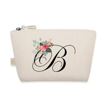 Lettre b fleuris - Trousse biologique - nature - Devant
